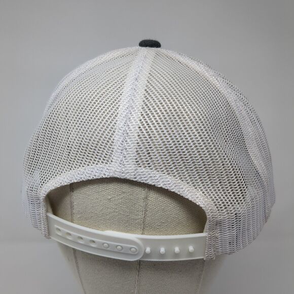 Habitat Ride The Tetons Snapback Trucker Hat Gray One Size Mesh Back - Picture 5 of 8